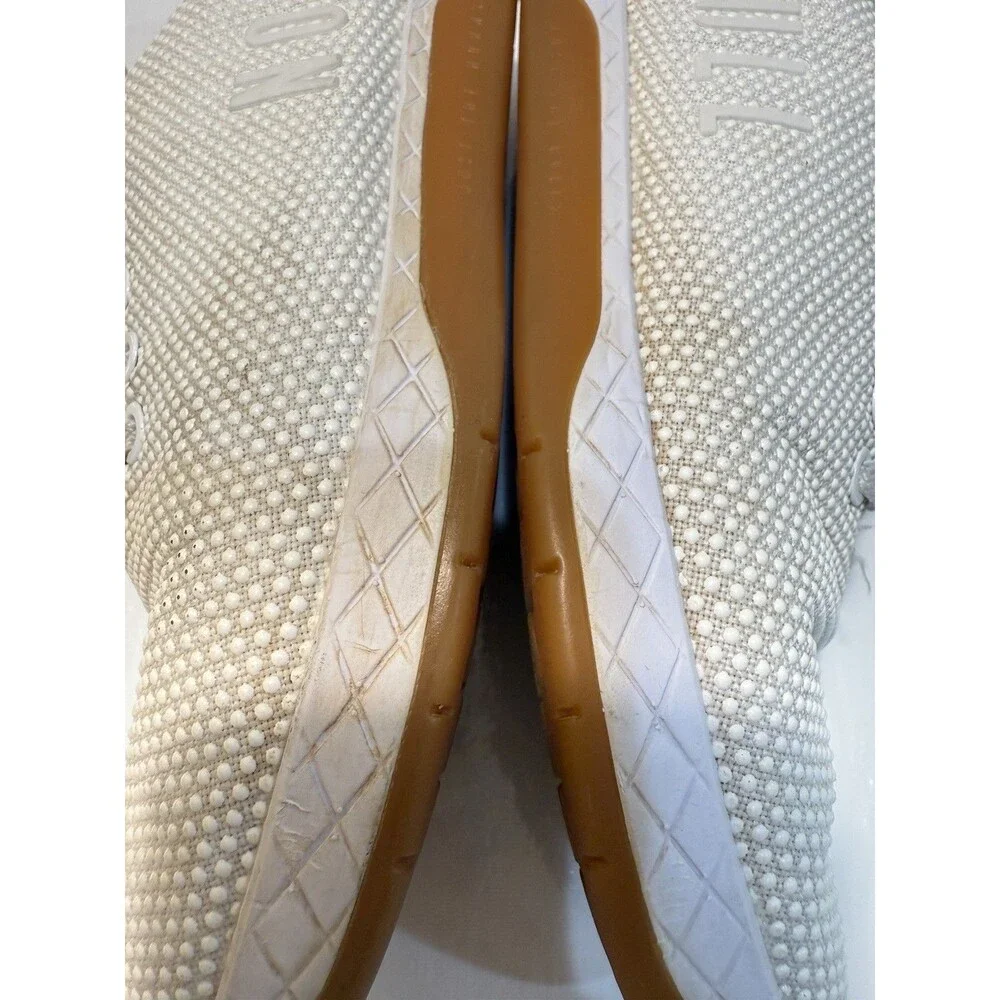 NOBULL Impact Superfabric Outwork Edge Trainer Women's 7 White Athletic Sneakers